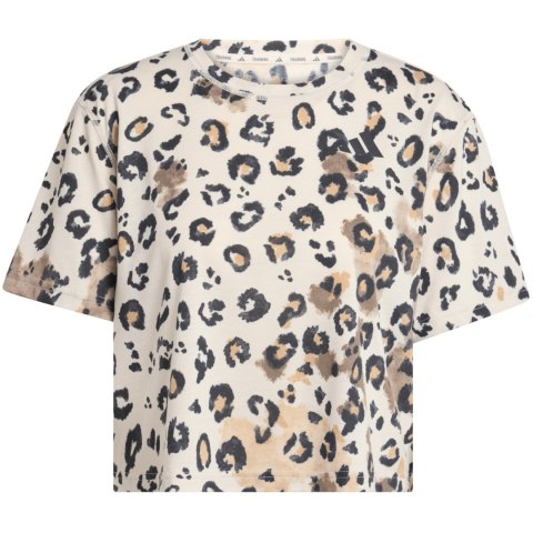 Koszulka damska adidas Workout Essentials Print AOP panterka JY4604