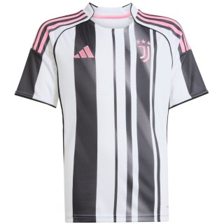 Koszulka dla dzieci adidas Juventus 25/26 Home biało-czarna JN5237