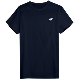 Koszulka męska 4F M3095 granatowa 4FWSS25TTSHM3095 031S