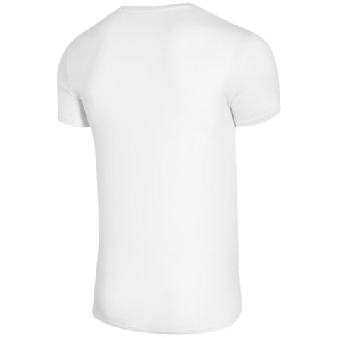 Koszulka męska 4F M3096 biała 4FWSS25TTSHM3096 10S