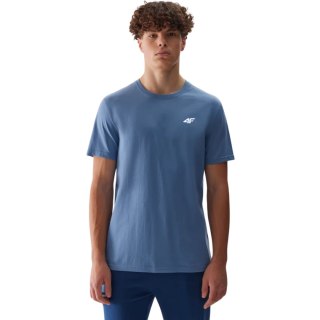 Koszulka męska 4F M3096 niebieska 4FWSS25TTSHM3096 32S