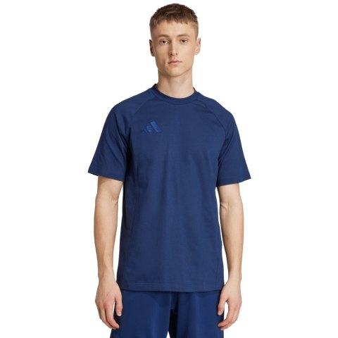 Koszulka męska adidas Tiro 25 Tee Travel granatowa JY5949