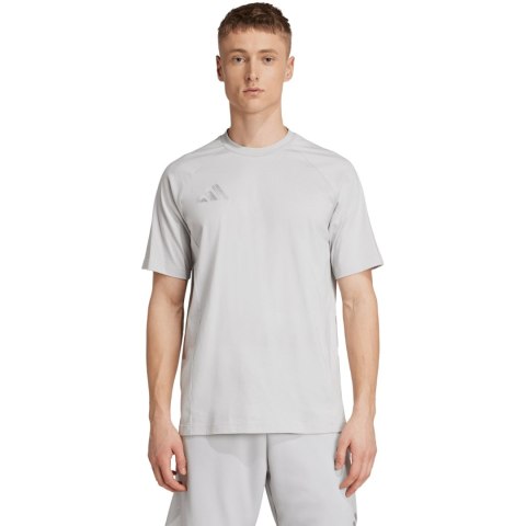 Koszulka męska adidas Tiro 25 Tee Travel szara JY5947