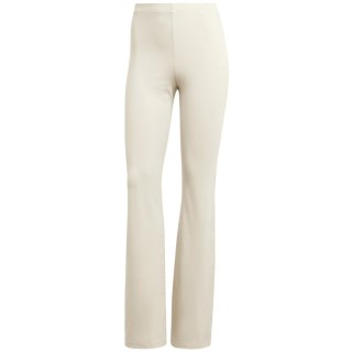 Legginsy damskie adidas Essentials Small Logo Flared kremowe JD3072