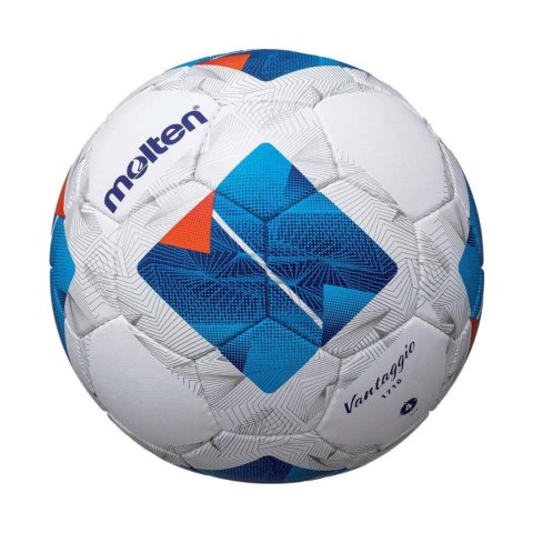 Piłka nożna Molten Vantaggio biało-niebieska F4N1710