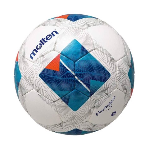 Piłka nożna Molten Vantaggio biało-niebieska F5N1710