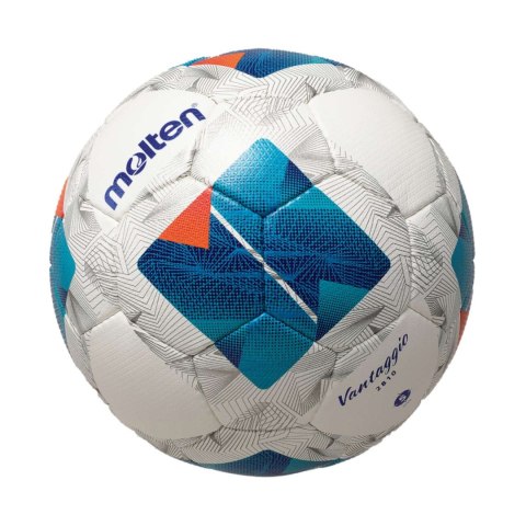 Piłka nożna Molten Vantaggio biało-niebieska F5N2810