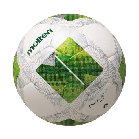 Piłka nożna Molten Vantaggio biało-zielona F5N3400-G