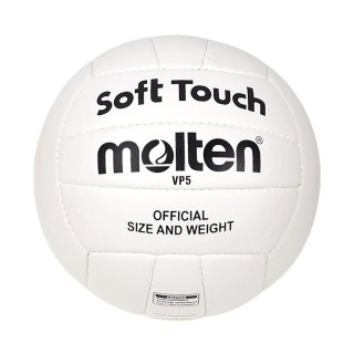 Piłka siatkowa Molten VP5 Soft Touch biała