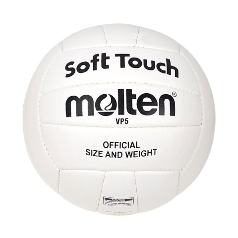 Piłka siatkowa Molten VP5 Soft Touch biała