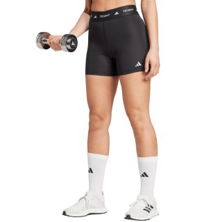 Spodenki damskie adidas TechFit Short czarne IT2275