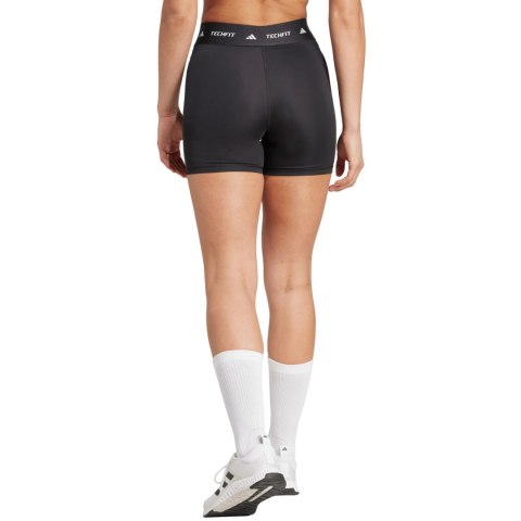Spodenki damskie adidas TechFit Short czarne IT2275