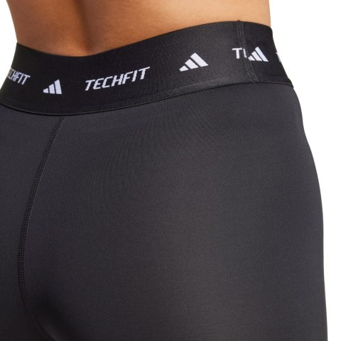 Spodenki damskie adidas TechFit Short czarne IT2275
