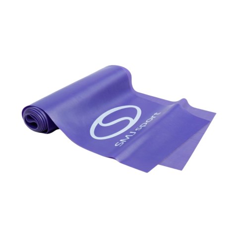 Taśma oporowa fitness Smj 0,50 mm 150x15 cm heavy fioletowa EX050