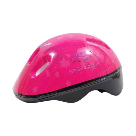 Zestaw łyżworolki Combo Monster,kask,kpl ochraniaczy,plecak Smj 26-29 różowy