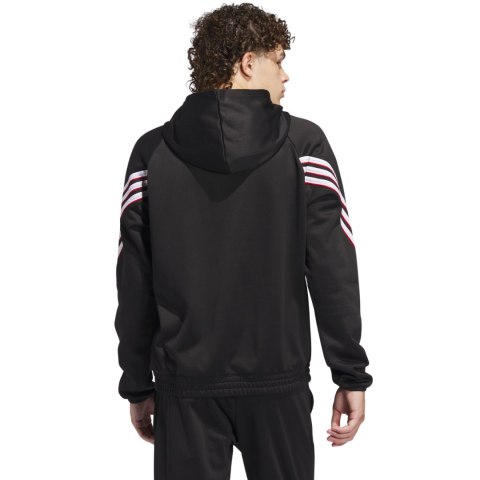 Bluza męska adidas Basketball Crazy Warm Hoody czarna JN2491