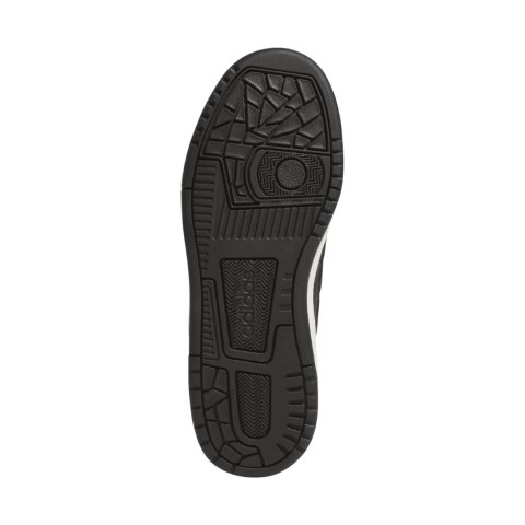 Buty dla dzieci adidas Rapid Court Low czarno-czerwone JR1020