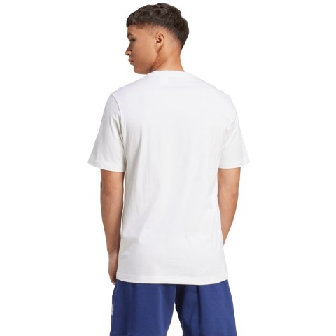 Koszulka męska adidas Collegiate Lineage Graphic biała JM6416