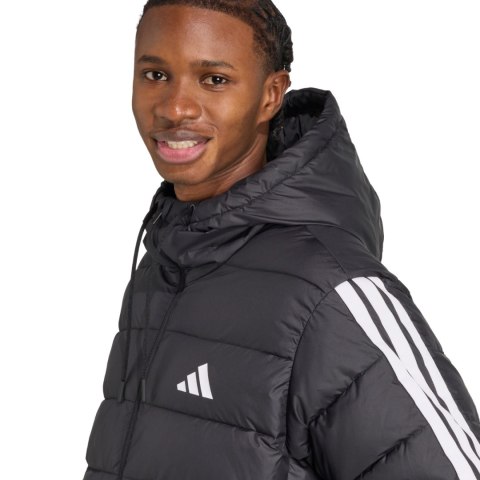 Kurtka męska adidas Essentials Climawarm 3-Stripes czarna JM8355
