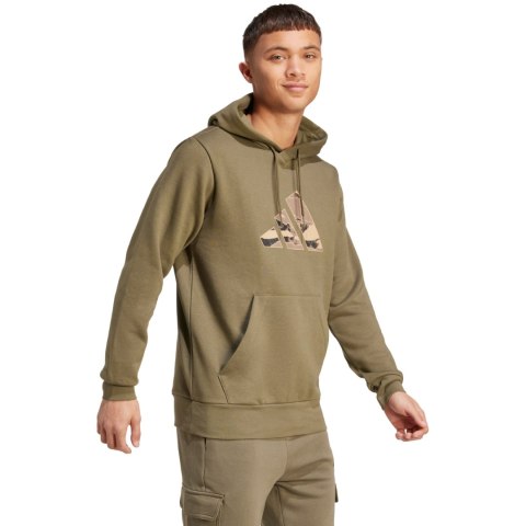 Bluza męska adidas Camo oliwkowa JM6379