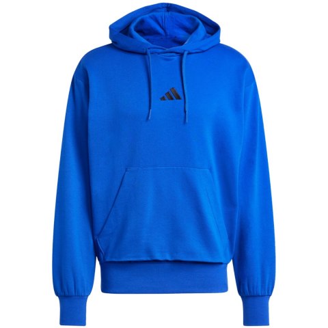 Bluza męska adidas Essentials Feelcozy Fleece niebieska JE3800