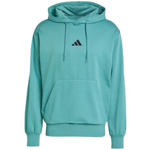 Bluza męska adidas Essentials Feelcozy Fleece turkusowa KB7650