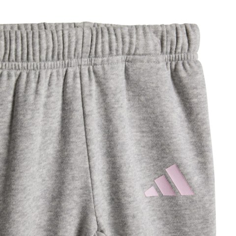 Dres dla dzieci adidas Essentials różowo-szary JY0303