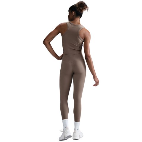 Koszulka damska Nike Dri-Fit One Fitted Crop beżowa FN2806 233