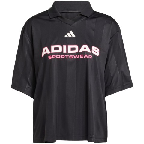 Koszulka damska adidas Tiro Q4 Polo czarna JN2749