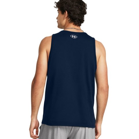 Koszulka męska Under Armour Sportstyle Logo Tank granatowa 1382883 408