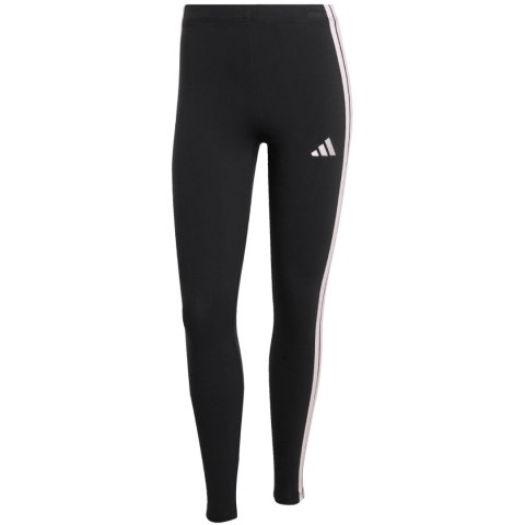 Legginsy damskie adidas Essentials 3-Stripes Cotton czarne JW1815