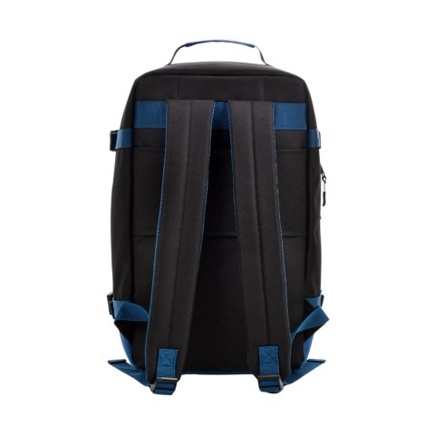 Plecak kabinowy Meteor Hermod czarno-niebieski 16883