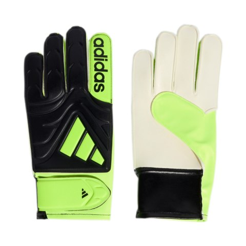 Rękawice bramkarskie adidas Copa Club czarno-zielone JN5340
