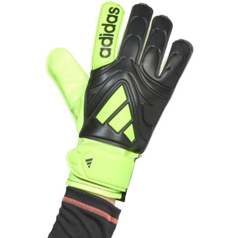 Rękawice bramkarskie adidas Copa Club czarno-zielone JN5340