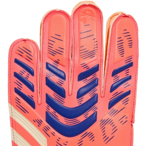 Rękawice bramkarskie adidas Predator Glove Training biało-pomarańczowe JN5355