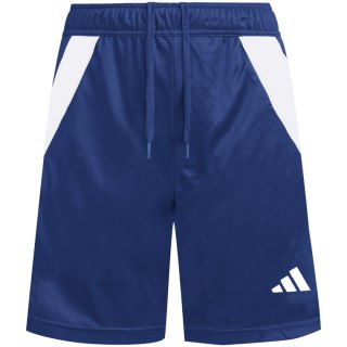 Spodenki dla dzieci adidas Tiro 24 Training granatowo-białe IS1003