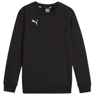 Bluza dla dzieci Puma Team Goal Casuals Crew Neck Sweat czarna 658593 03