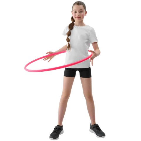 Komplet dla dziewczynki 4F koszulka, spodenki, worek F082 głęboka czerń 4FJWAW25TAPSF082 20S