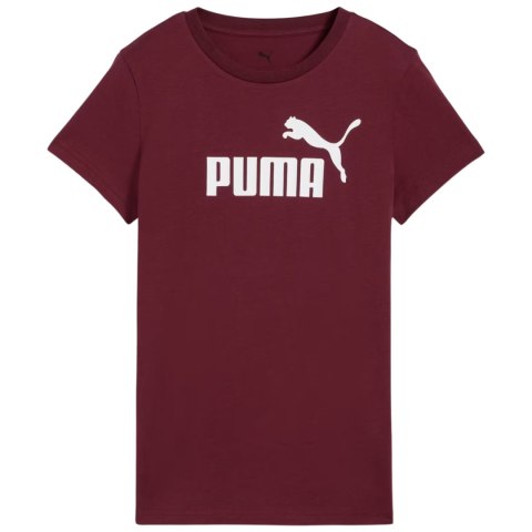 Koszulka damska Puma Ess No.1 Logo Tee (s) burgundowa 682371 96