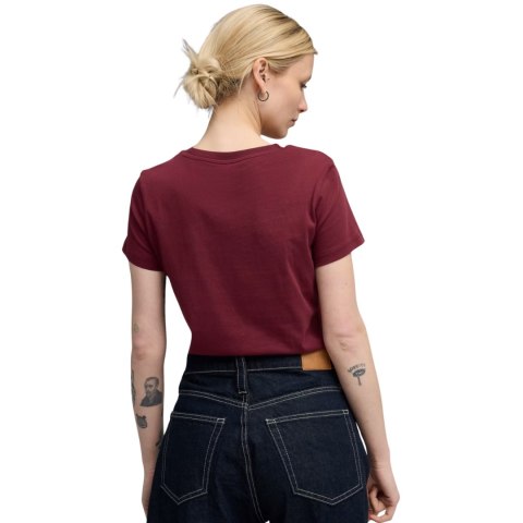 Koszulka damska Puma Ess No.1 Logo Tee (s) burgundowa 682371 96