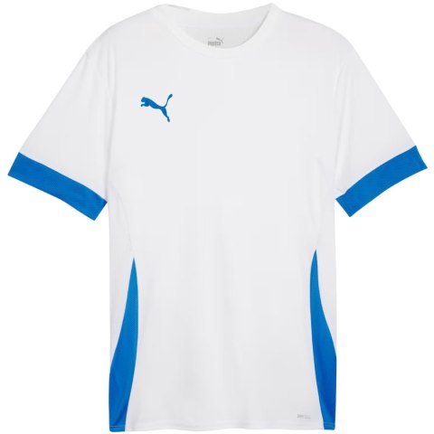 Koszulka męska Puma teamGoal Matchday Jersey biało-niebieska 705747 12