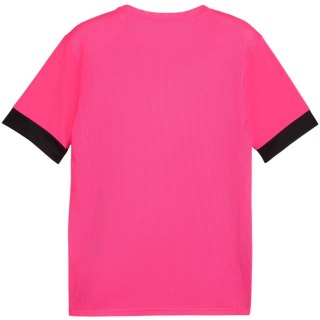 Koszulka męska Puma teamGoal Matchday Jersey różowo-czarna 705747 27
