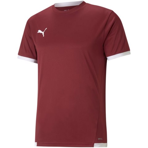 Koszulka męska Puma teamLIGA Jersey bordowa 704917 09