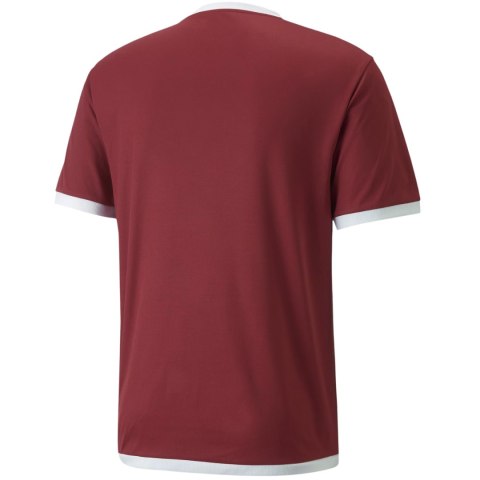 Koszulka męska Puma teamLIGA Jersey bordowa 704917 09