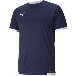 Koszulka męska Puma teamLIGA Jersey granatowa 704917 06