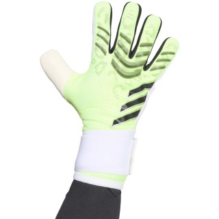 Rękawice bramkarskie adidas Predator Competition limonkowe JN5371