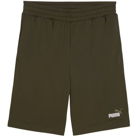 Spodenki męskie Puma Ess 2 Color No. 1 Logo khaki 684715 70