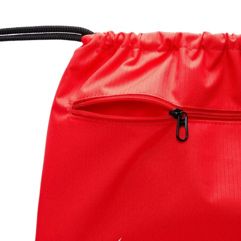 Worek na buty Nike Brasilia 9,5 czerwony DM3978 657