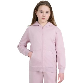 Bluza dla dziewczynki 4F F1952 jasny róż 4FJWAW25TSWSF1952 56S