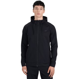 Bluza męska 4F FNK M654 głęboka czerń 4FWMM00TFSWM654 20S